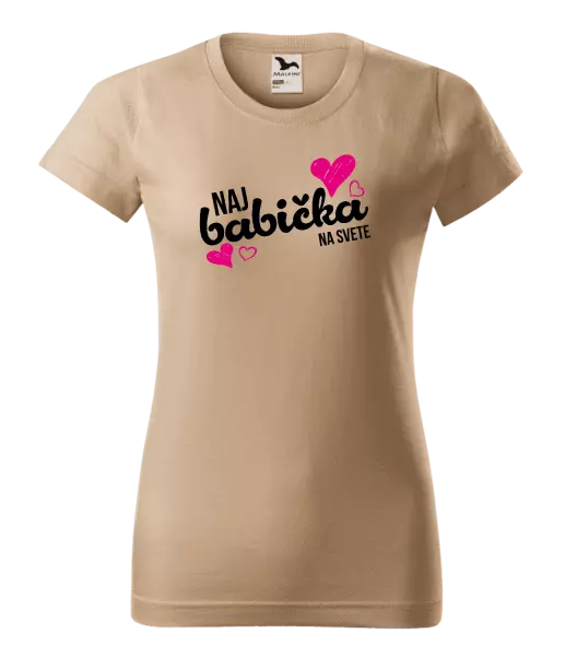 Dámske tričko Naj babička na svete