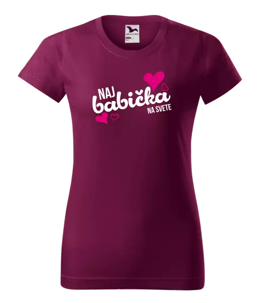 Dámske tričko Naj babička na svete