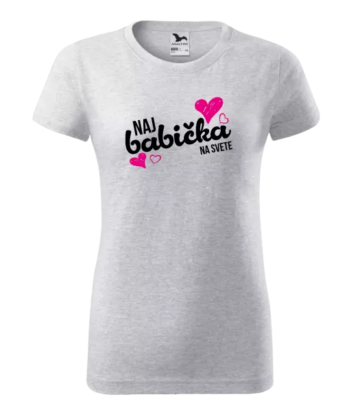 Dámske tričko Naj babička na svete