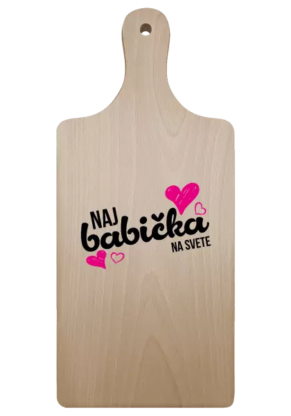 Doštička Naj babička na svete