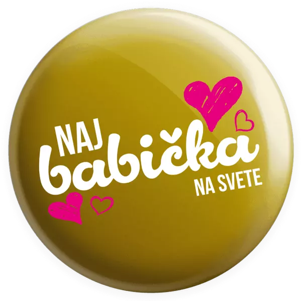 Placka Naj babička na svete