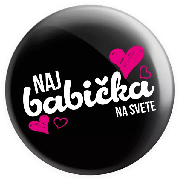 Placka Naj babička na svete