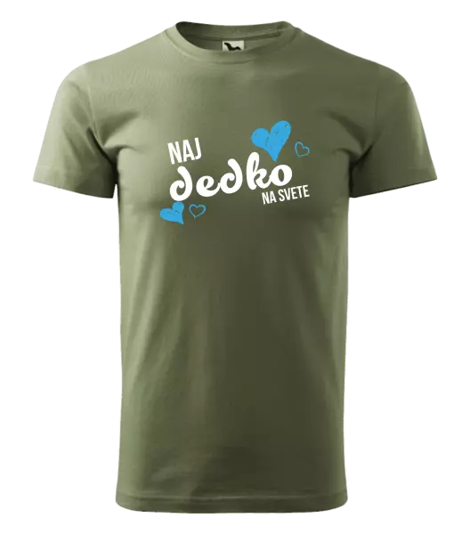 Pánske tričko Naj dedko na svete
