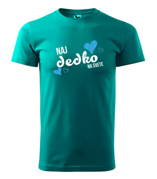 Pánske tričko Naj dedko na svete