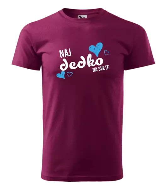 Pánske tričko Naj dedko na svete