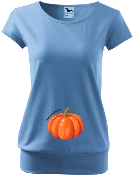 Tehotenské tričko Nejedzte tekvicové semienka