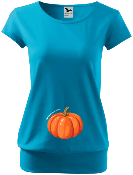 Tehotenské tričko Nejedzte tekvicové semienka