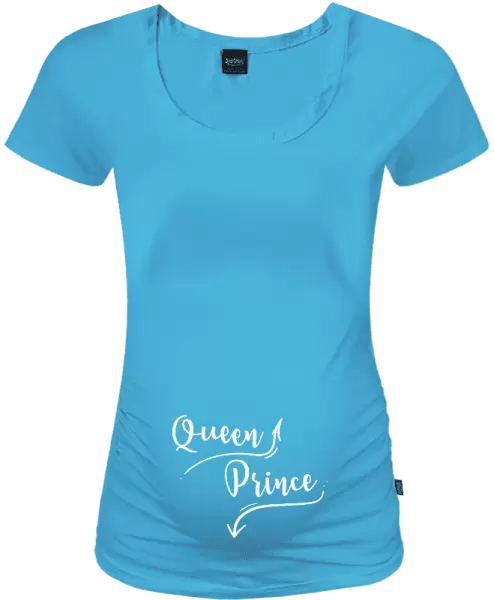 Tehotenské tričko Queen and prince