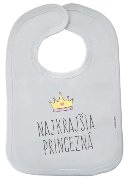 Detský podbradník Najkrajšia princezná