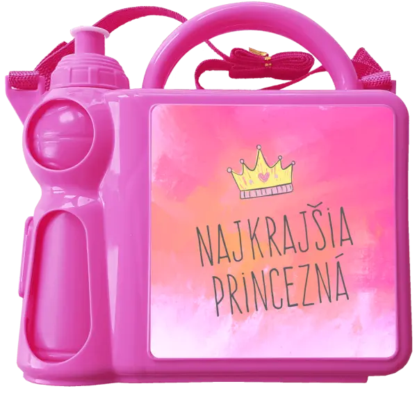 Set na desiatu Najkrajšia princezná