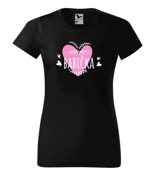 Dámske tričko Najlepšia babička