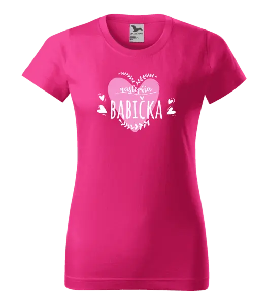 Dámske tričko Najlepšia babička
