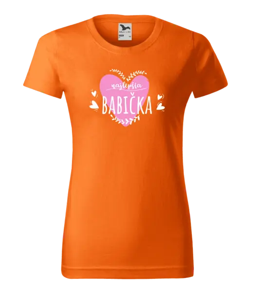 Dámske tričko Najlepšia babička