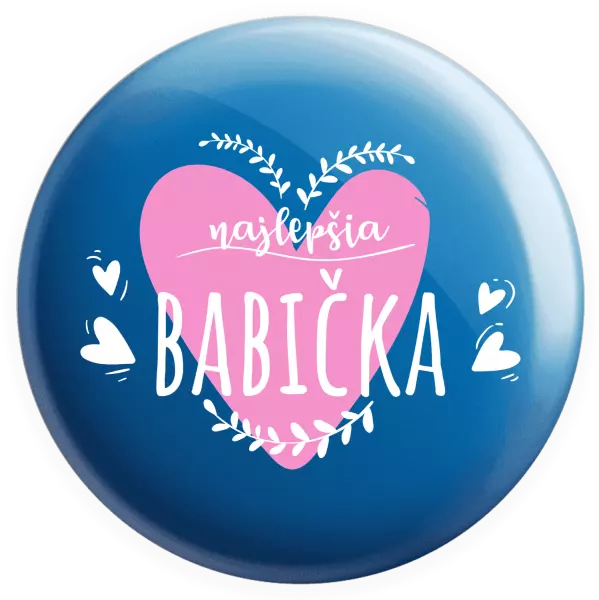 Placka Najlepšia babička