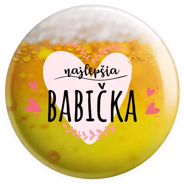 Placka Najlepšia babička