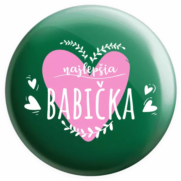 Placka Najlepšia babička