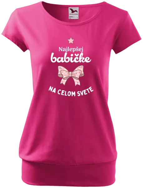 Dámske tričko Najlepšej babičke na celom svete