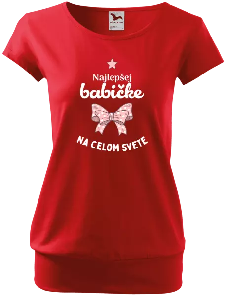 Dámske tričko Najlepšej babičke na celom svete