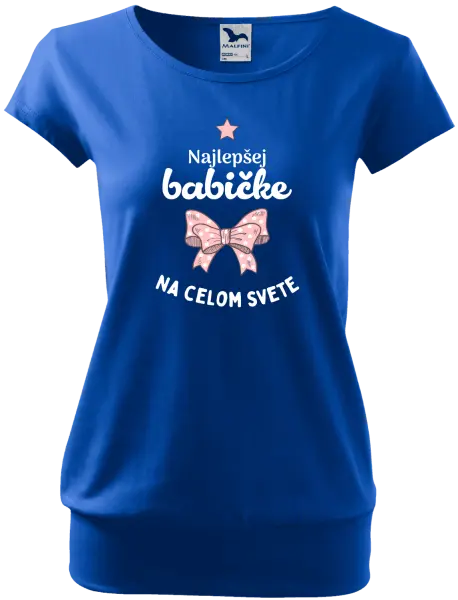 Dámske tričko Najlepšej babičke na celom svete
