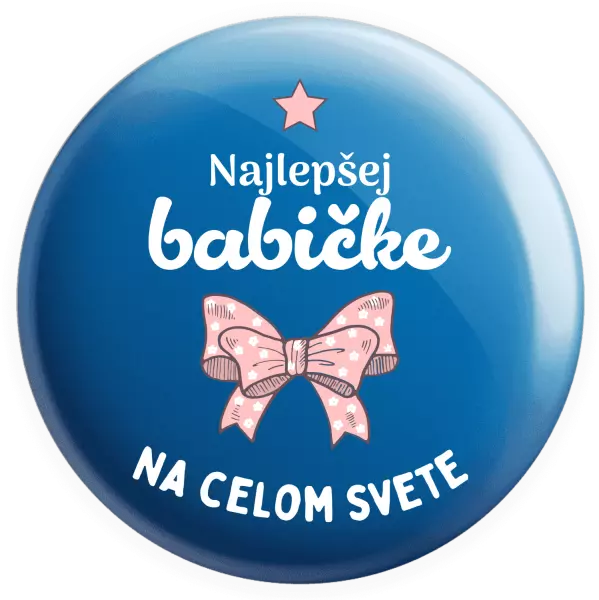 Placka Najlepšej babičke na celom svete