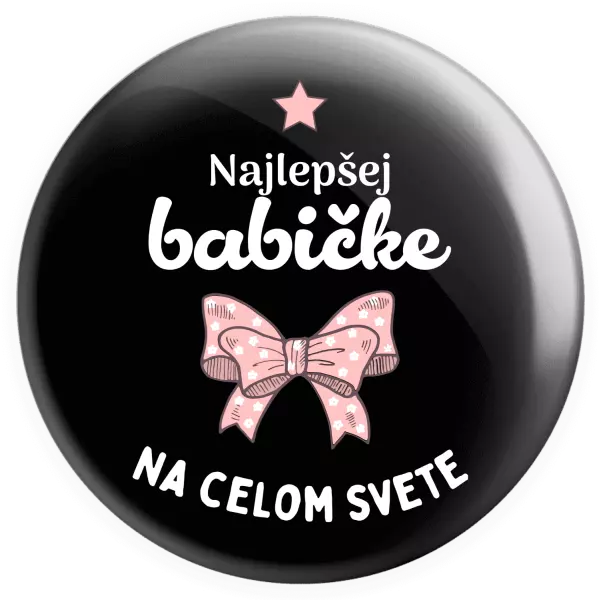 Placka Najlepšej babičke na celom svete