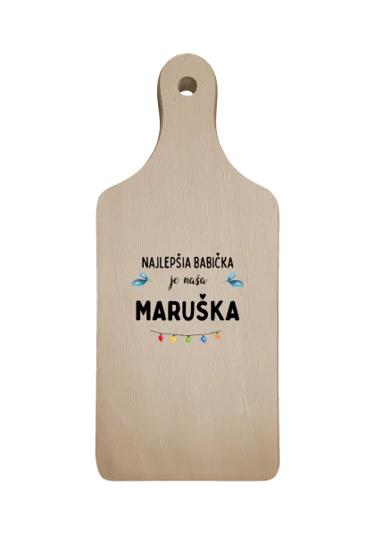 Doštička Najlepšia babička, oslava