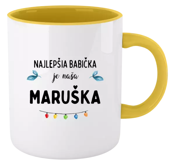 Hrnček  Najlepšia babička, oslava