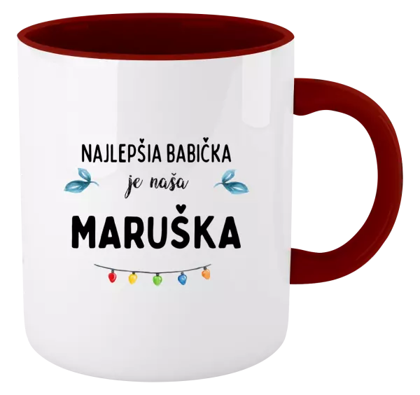 Hrnček  Najlepšia babička, oslava