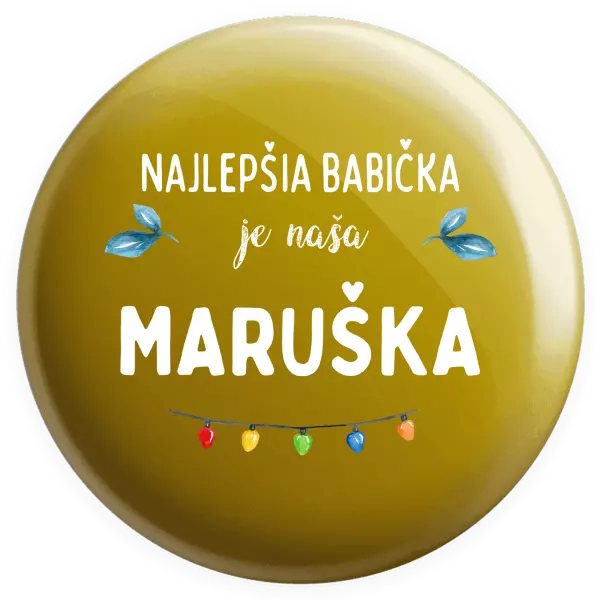 Placka Najlepšia babička, oslava