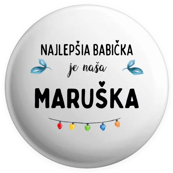 Placka Najlepšia babička, oslava