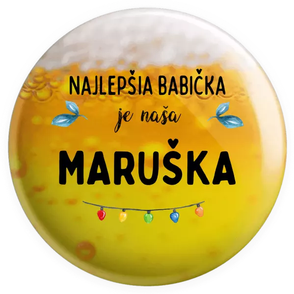 Placka Najlepšia babička, oslava