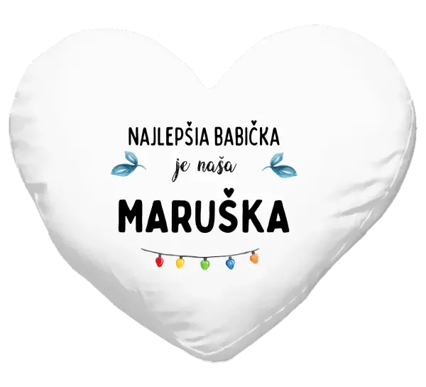 Vankúš Najlepšia babička, oslava