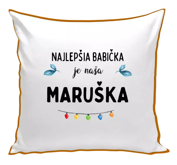 Vankúš Najlepšia babička, oslava