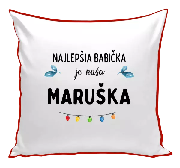 Vankúš Najlepšia babička, oslava