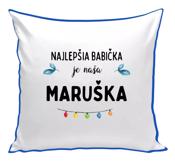 Vankúš Najlepšia babička, oslava