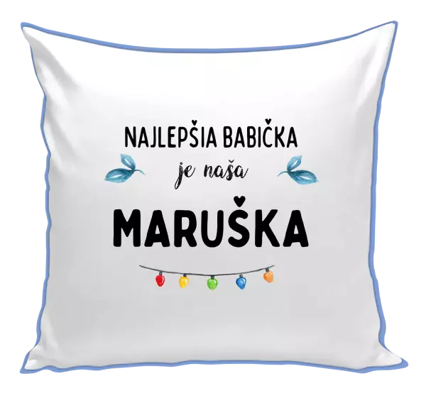 Vankúš Najlepšia babička, oslava