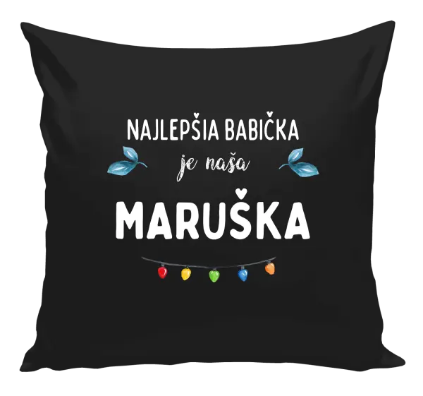 Vankúš Najlepšia babička, oslava