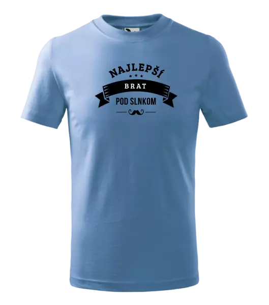 Detské tričko Najlepší brat pod slnkom, fúzy