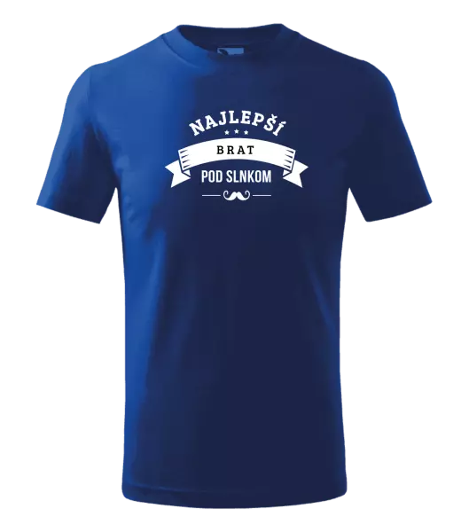 Detské tričko Najlepší brat pod slnkom, fúzy