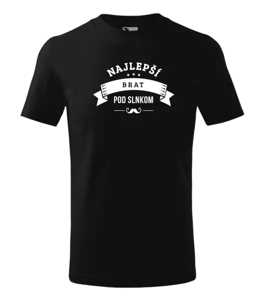 Detské tričko Najlepší brat pod slnkom, fúzy