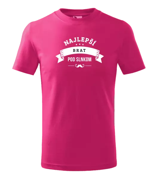 Detské tričko Najlepší brat pod slnkom, fúzy