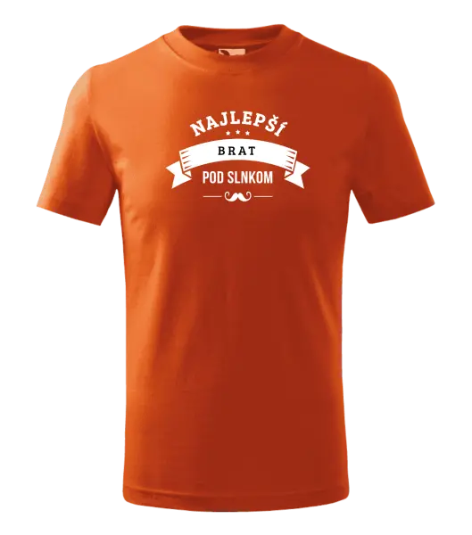 Detské tričko Najlepší brat pod slnkom, fúzy