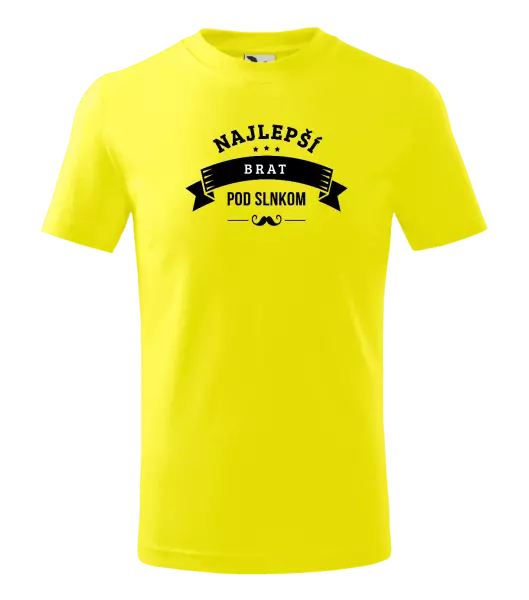 Detské tričko Najlepší brat pod slnkom, fúzy