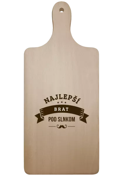 Doštička Najlepší brat pod slnkom, fúzy