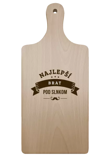 Doštička Najlepší brat pod slnkom, fúzy