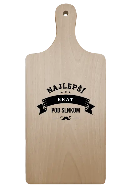 Doštička Najlepší brat pod slnkom, fúzy