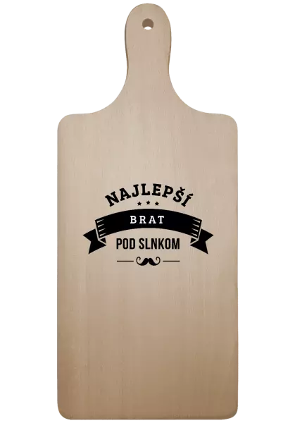 Doštička Najlepší brat pod slnkom, fúzy