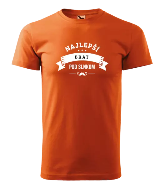 Pánske tričko Najlepší brat pod slnkom, fúzy