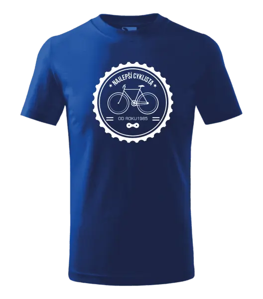 Detské tričko Najlepší cyklista od roku