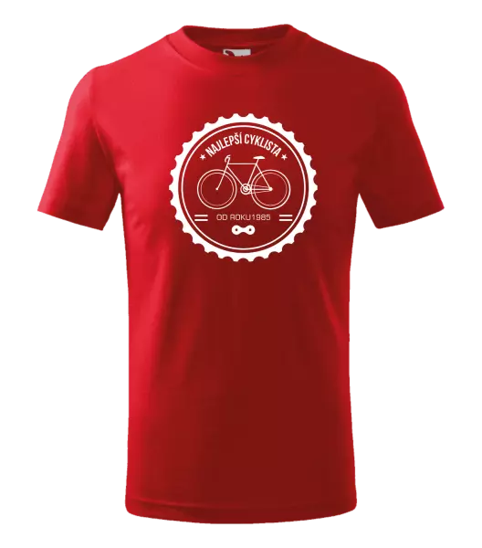 Detské tričko Najlepší cyklista od roku